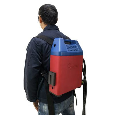 금속 스톤 나무를 위해 기계 녹 레말을 청소하는 값싼 댓가 가지고 다닐 수 있는 50W 100W 섬유 레이저